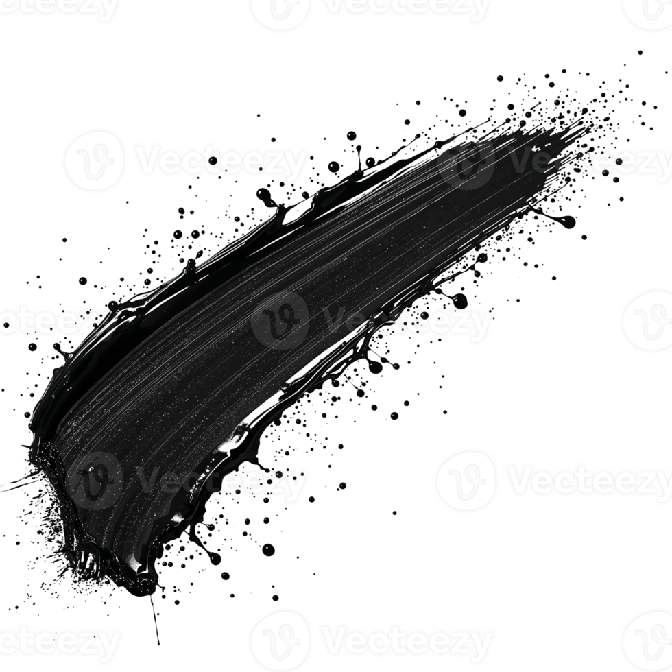 Subtle textural stroke on a clean field of pure absence evoking artistic expression png