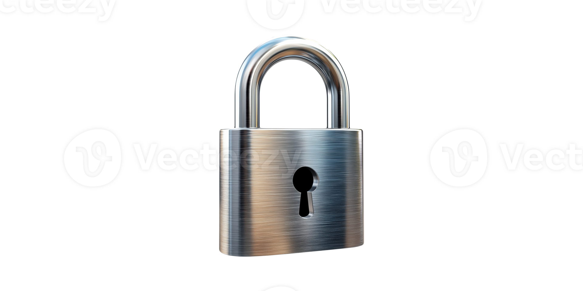 Steel Padlock. Symbol Of Security And Protection In Digital And Physical Contexts Isolated On Transparent Background png
