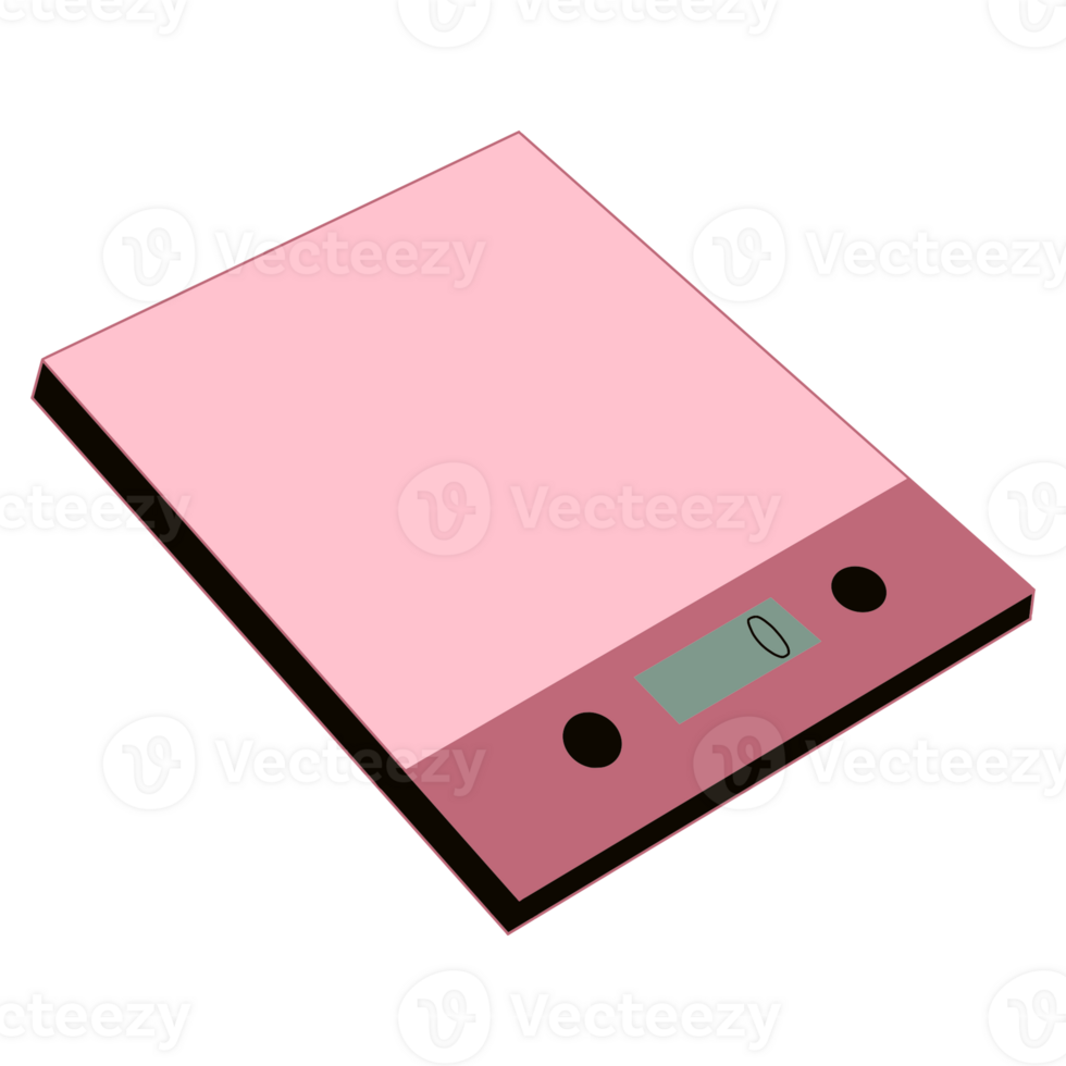 a pink scale on a transparent background png