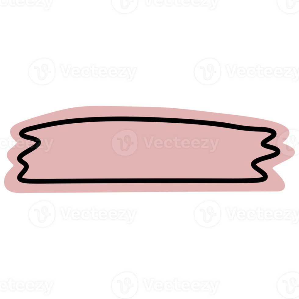 a pink selotape on a transparent background png
