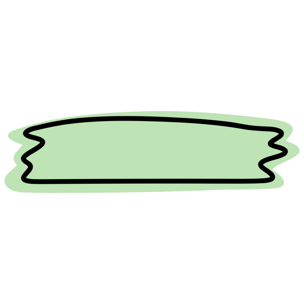 a green ribbon icon on a transparent background png