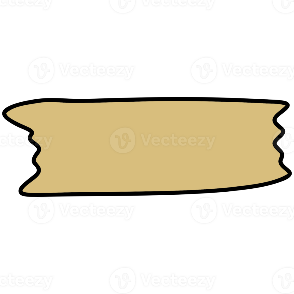 a blank scroll with a black outline png