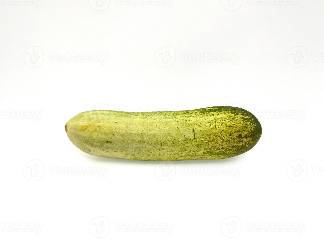 Fresh Organic Cucumbers Isolated on White Background. Group of Green Cucumbers on Clean White Surface. Healthy Green Cucumbers for Diet and Nutrition Design. Top View high resolution image photo