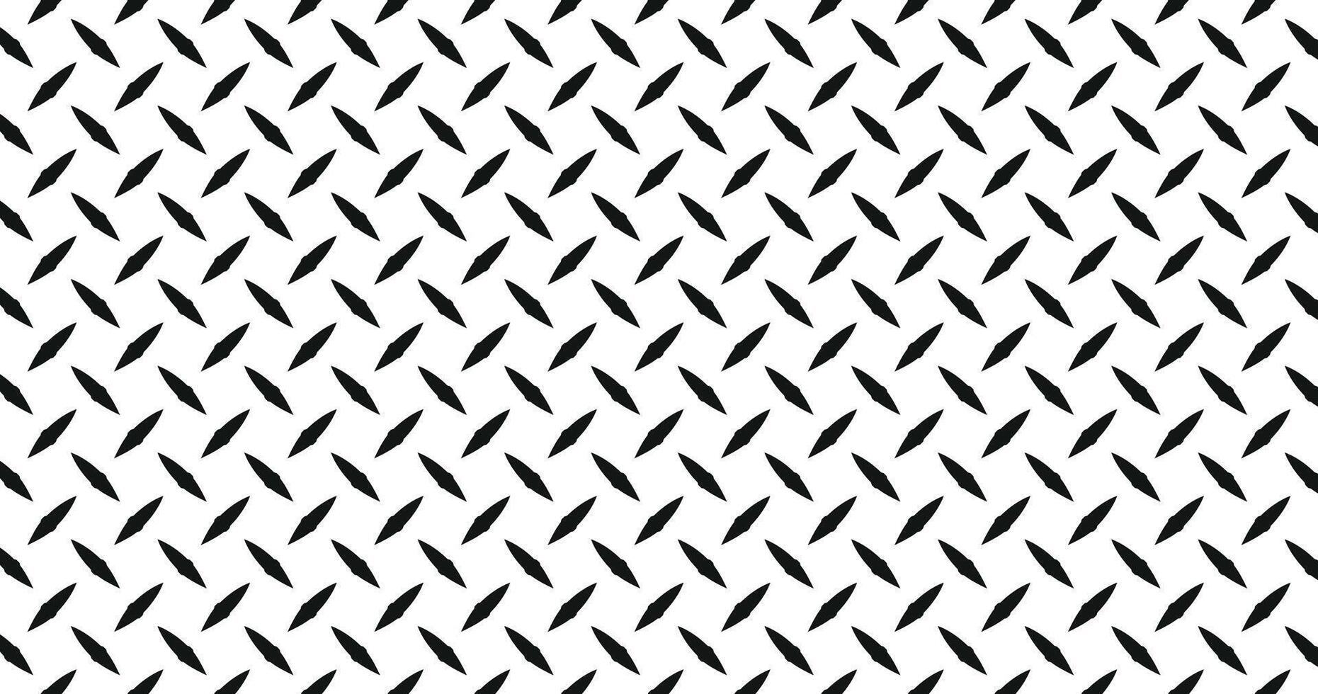 white and black metal tread diamond plate pattern steel texture illustration wallpaper wide background suitable for your fabric pattern vector
