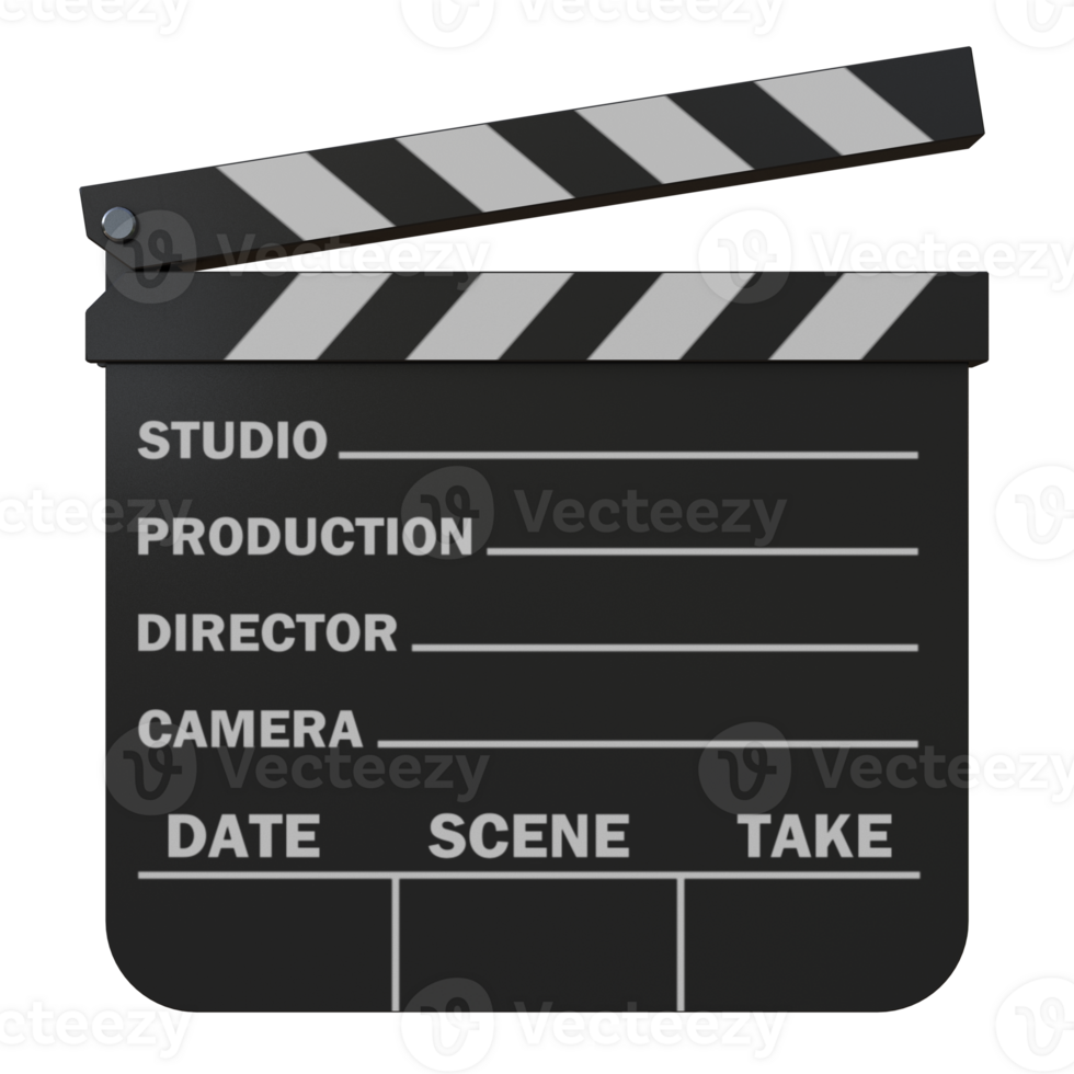 movie clapboard actio png