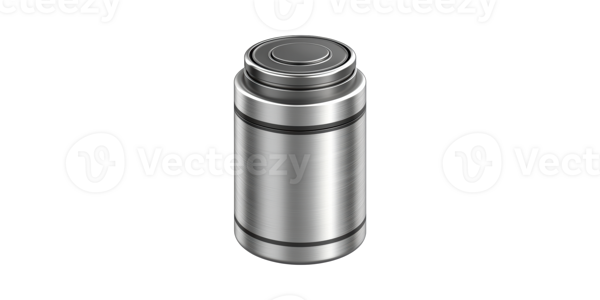 Stainless Steel Thermos Flask. Portable Beverage Container For Hot And Cold Drinks Isolated On Transparent Background png