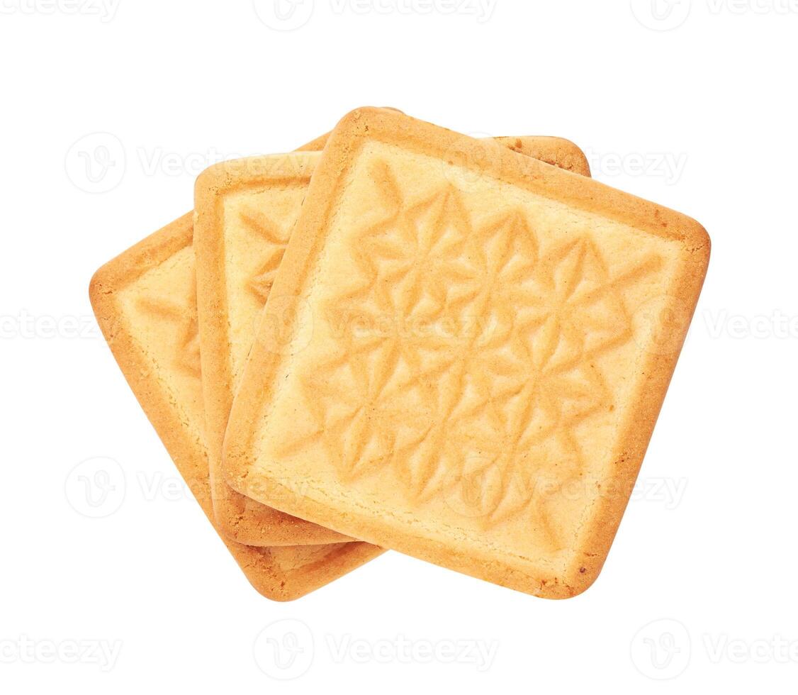 Cookies on white background photo