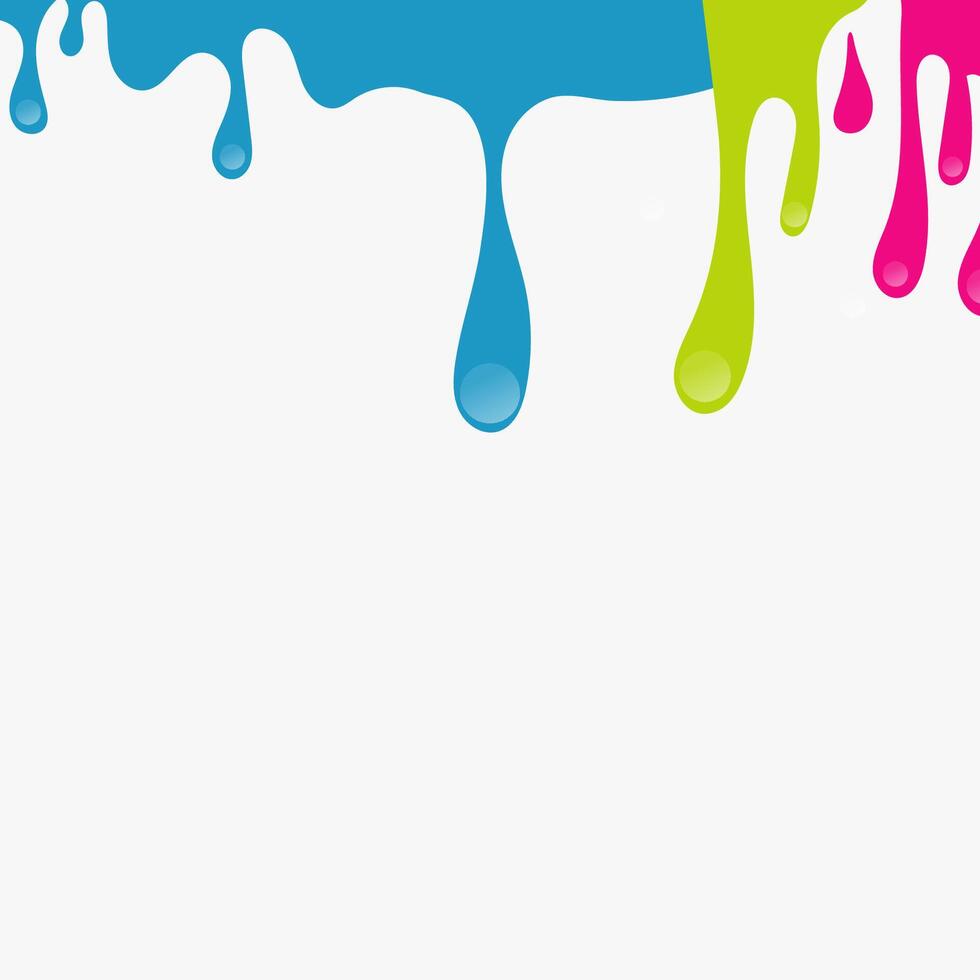 Dripping Paint - Modern Abstract Background for Branding vector