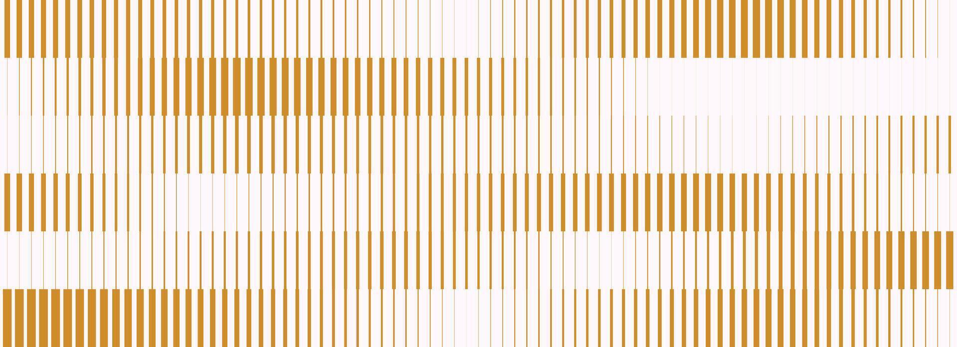 Beige striped halftone gradient texture. Fading line gradation background. Repeating strip pattern backdrop. Brown parallel lines wallpaper. Halfton patern overlay. Doppler effect concept vector