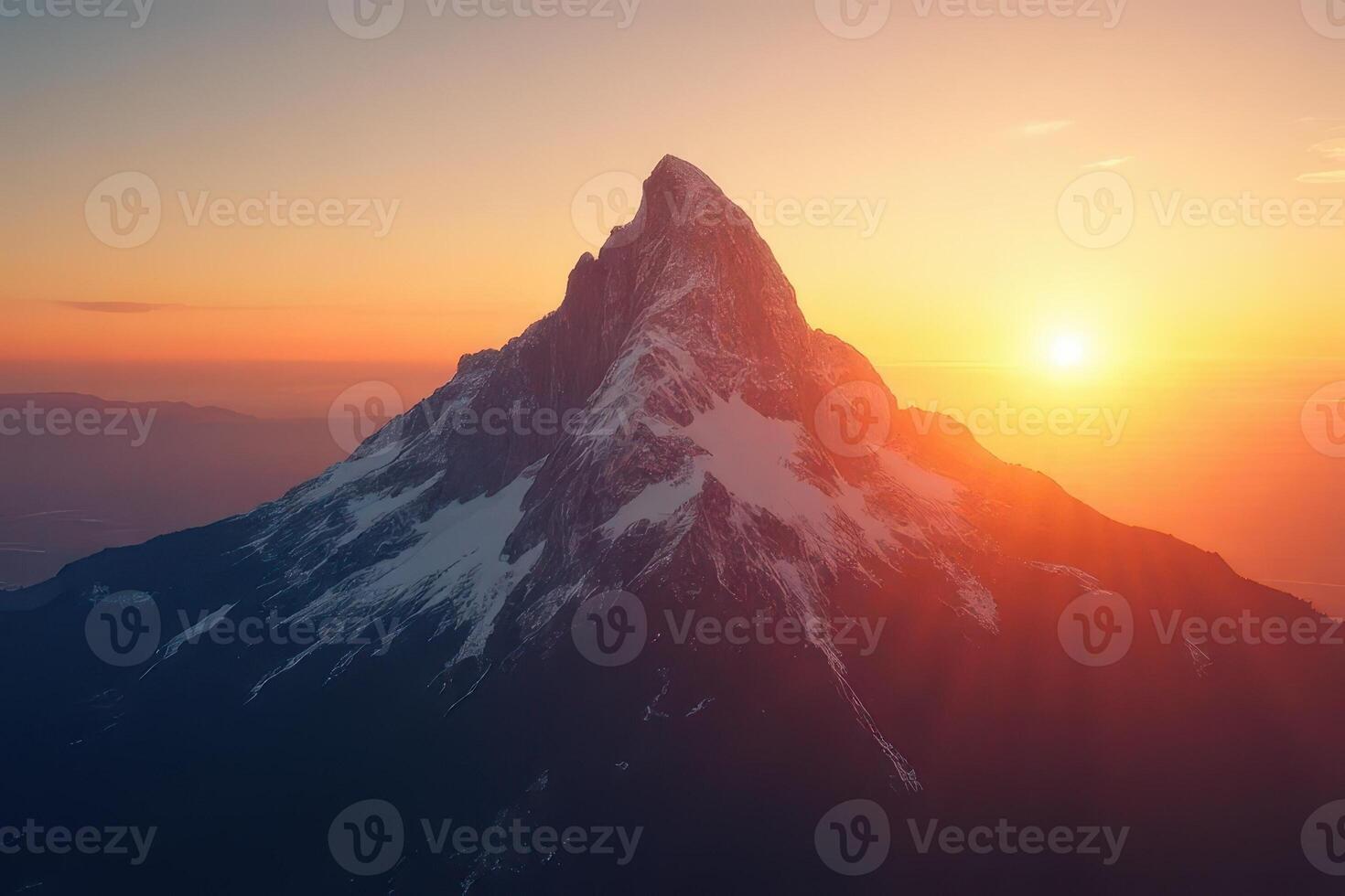 Golden Summit at Dawn photo