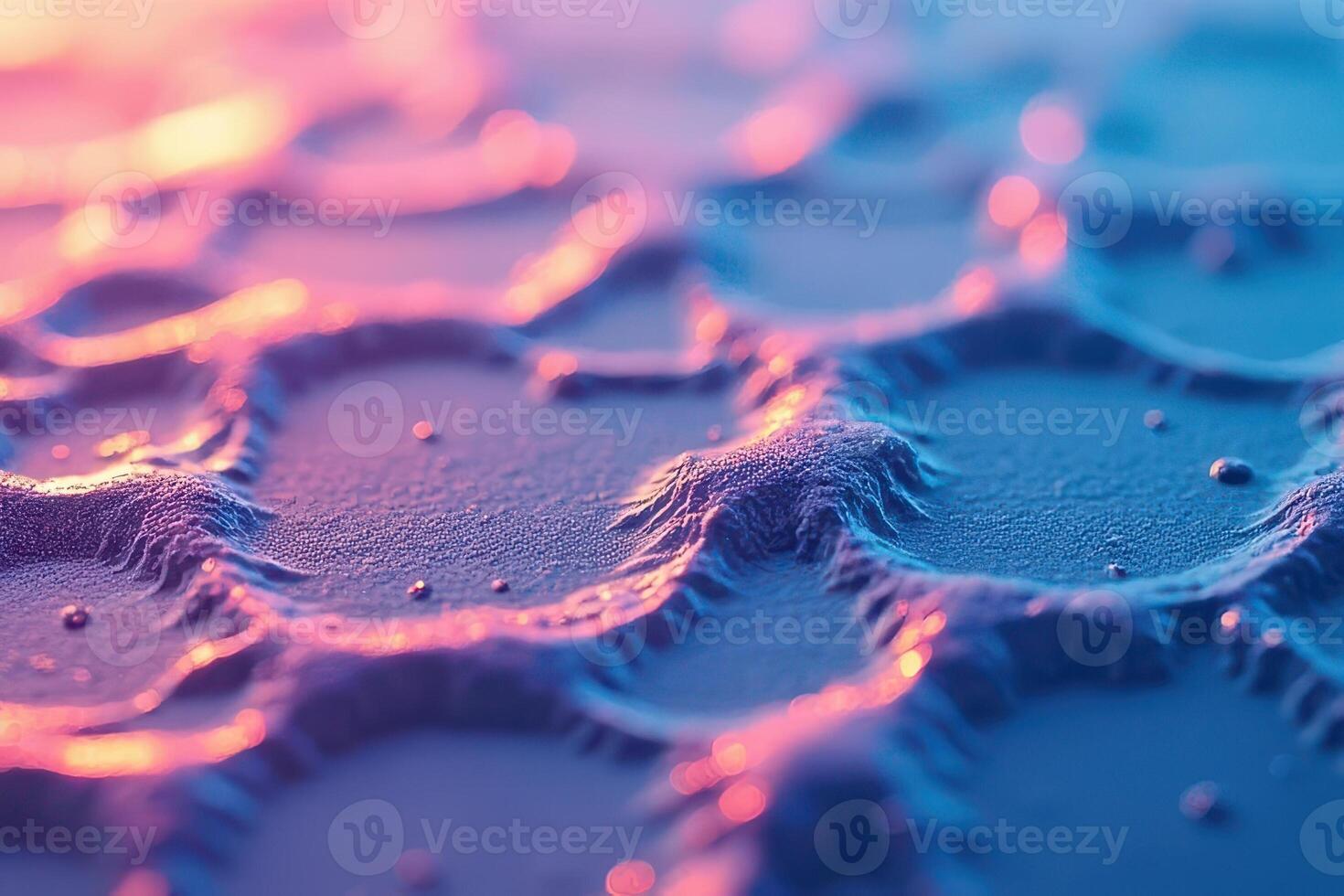 Psychedelic Lunar Landscape photo