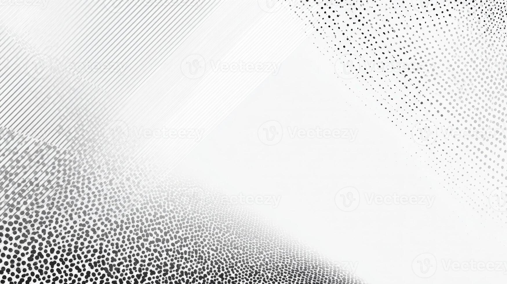 Minimalist White Background with Diagonal Lines and Dotted Patterns photo