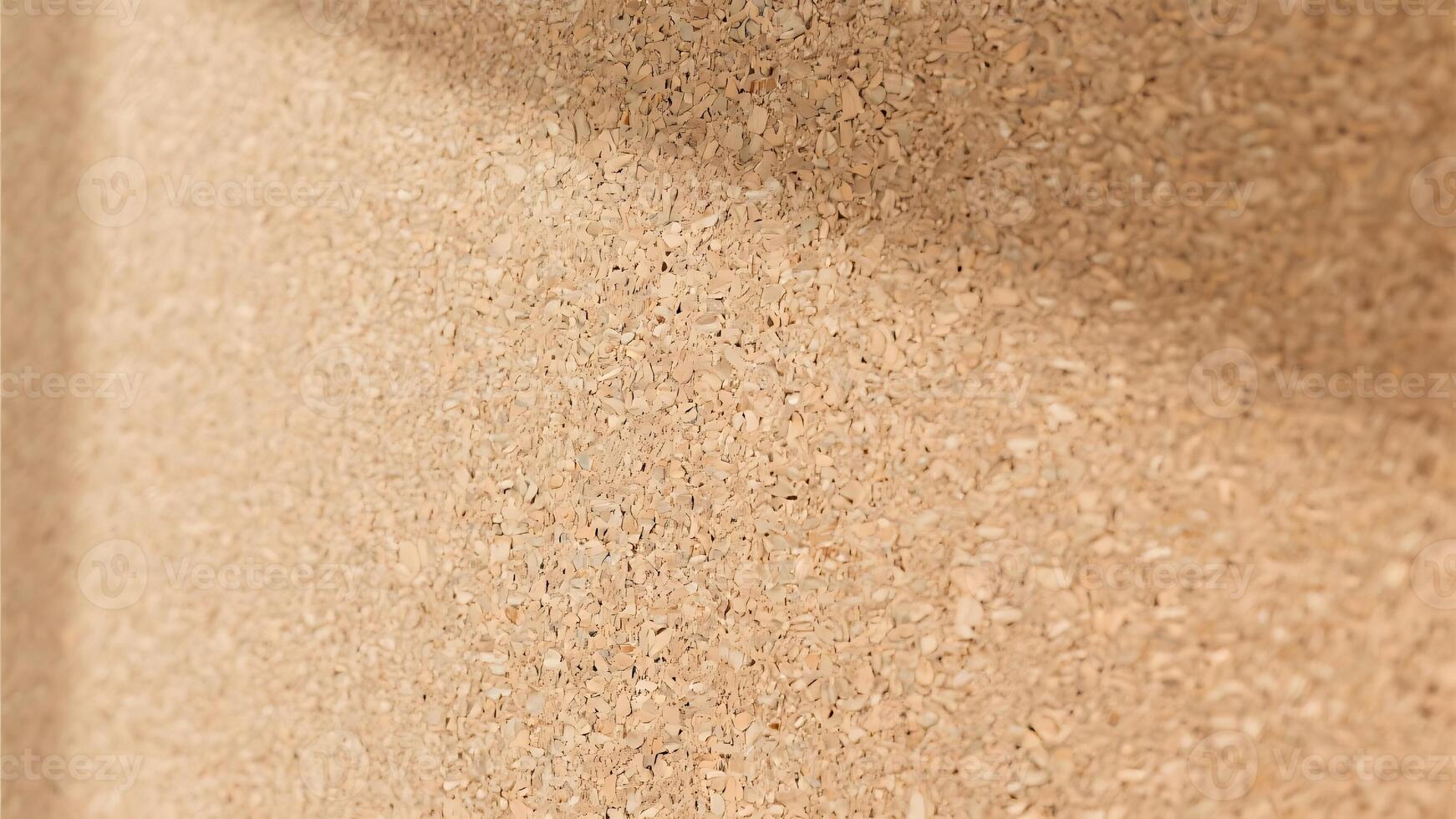 Beige Corkboard Texture Background Close up Detailed View of Natural Cork Surface with Light Shadow photo