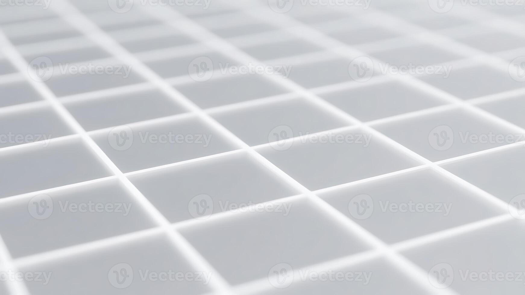 Abstract grid background, white square pattern texture, geometric design, minimalistic style, clean and modern surface, subtle light gray tones, repeating design element, contemporary backdrop photo