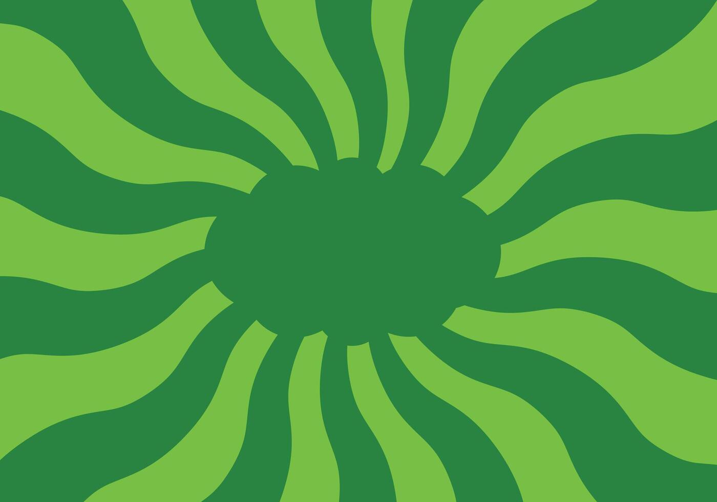 Vibrant Green Swirl Burst Pattern. Dynamic Abstract Background for Modern Graphics, Artistic Projects, and Seamless Wallpaper Design vector