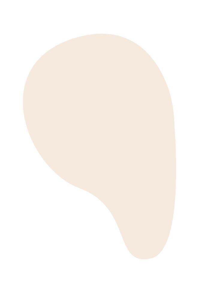 Abstract Flat Shape Drawn Icon vector