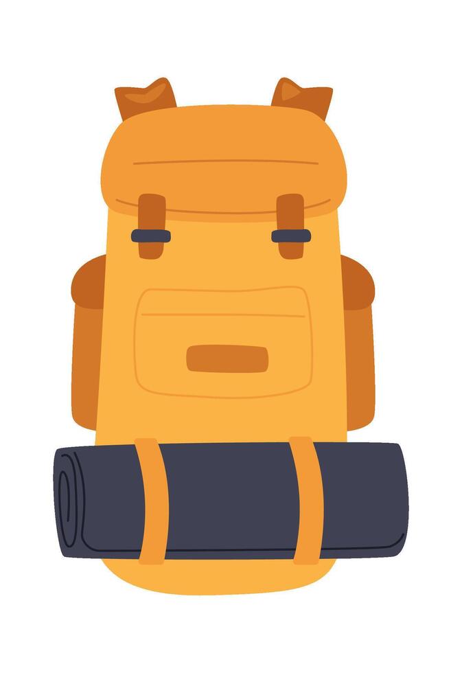 Travel backpack Hand luggage accessory vector