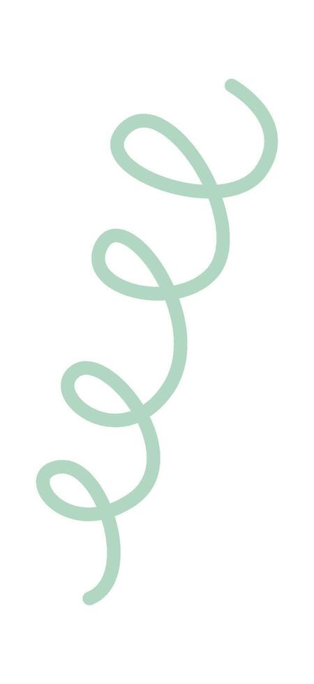 Abstract shape of spring Illustration vector