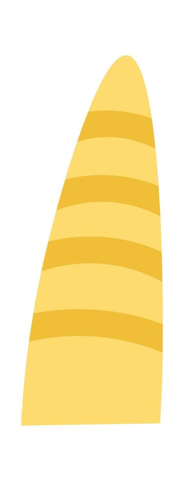 Unicorn horn design element Illustration vector