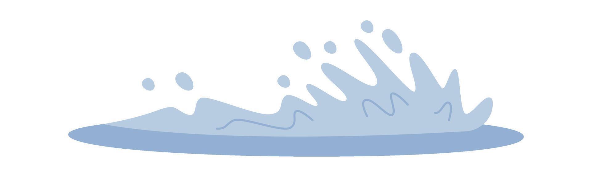 Water Splash illustration vector