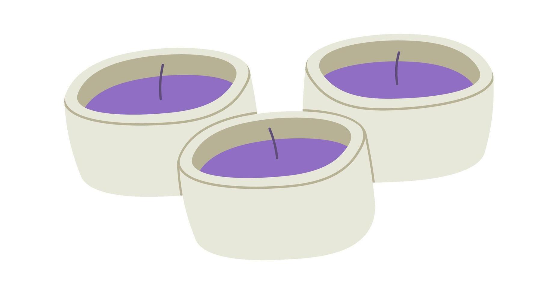 Aroma Candles Illustration vector