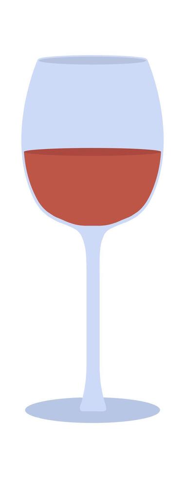 Wine In Glass Illustration vector