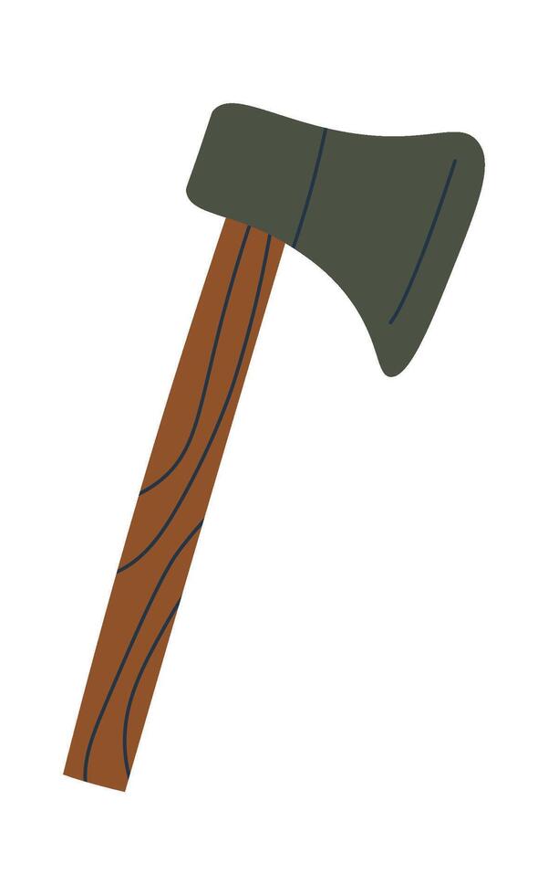 Flat Ax Tool vector