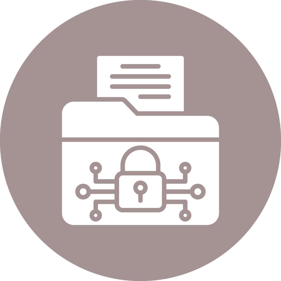 Data Encryption Modern Interface Badge vector