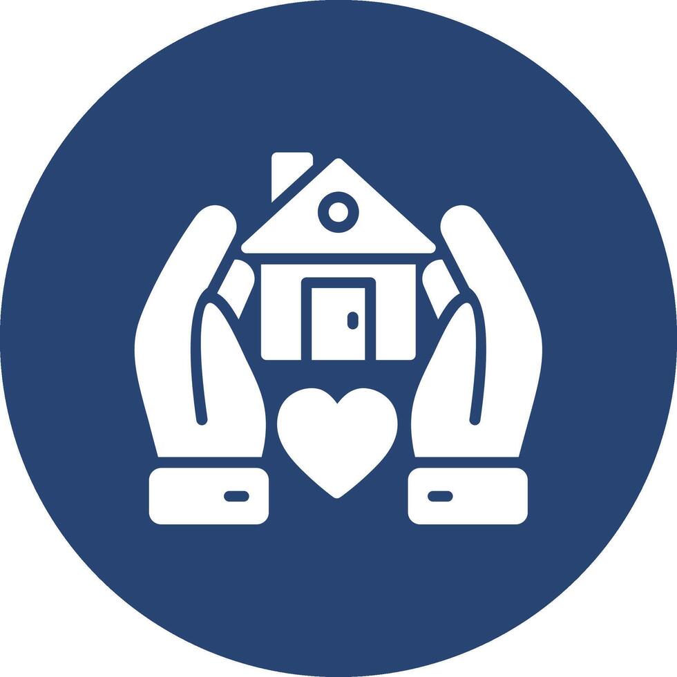 Shelter Thin Graphic Shape vector