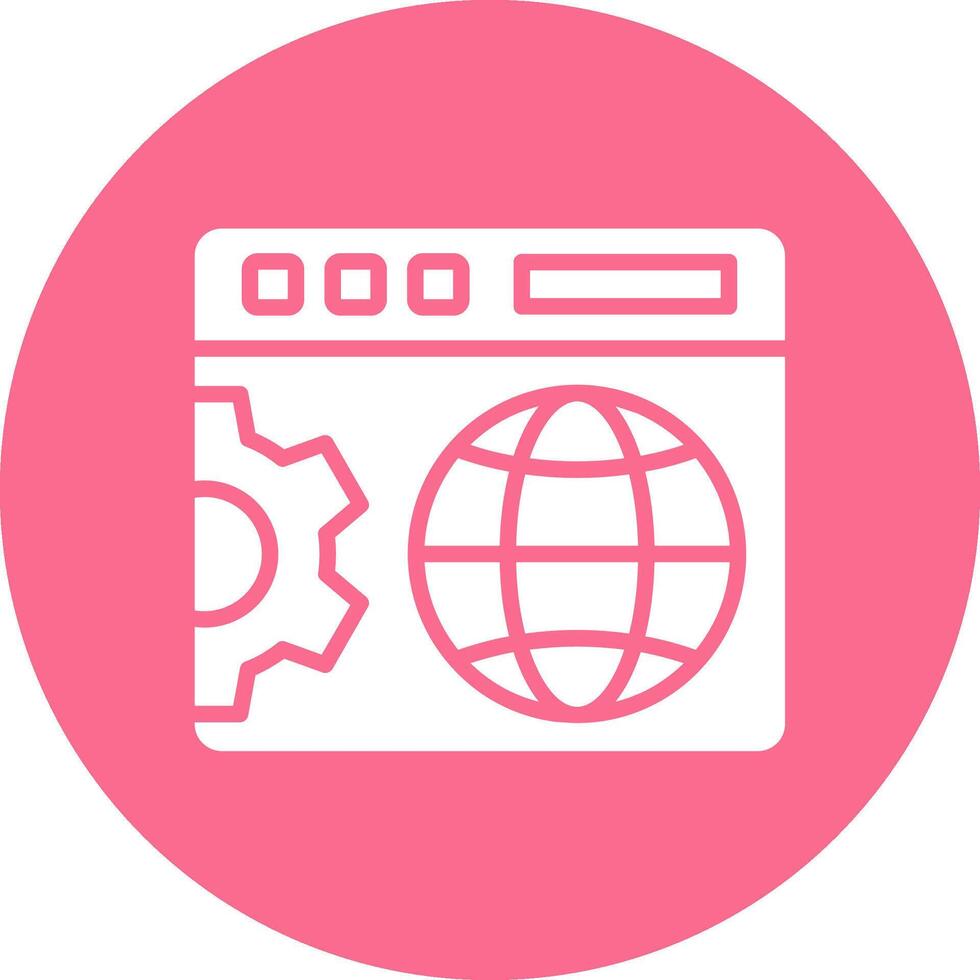 Web optimization Simplified Design Piece vector