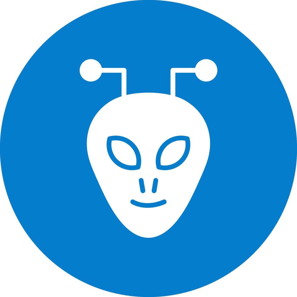 Alien Abstract UI Visual vector