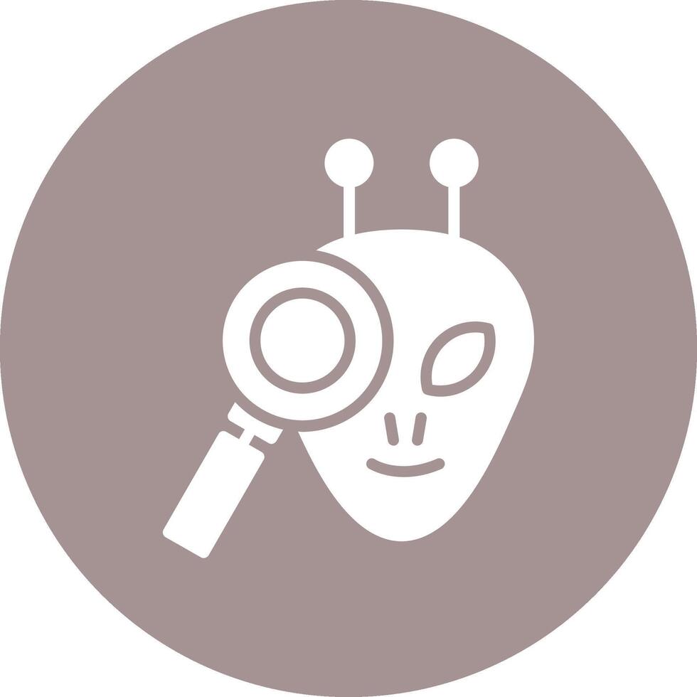 Alien Sharp Edge Visual vector