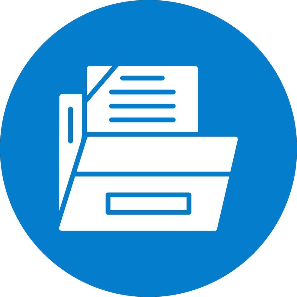 Files And Folders Interactive UI Design vector