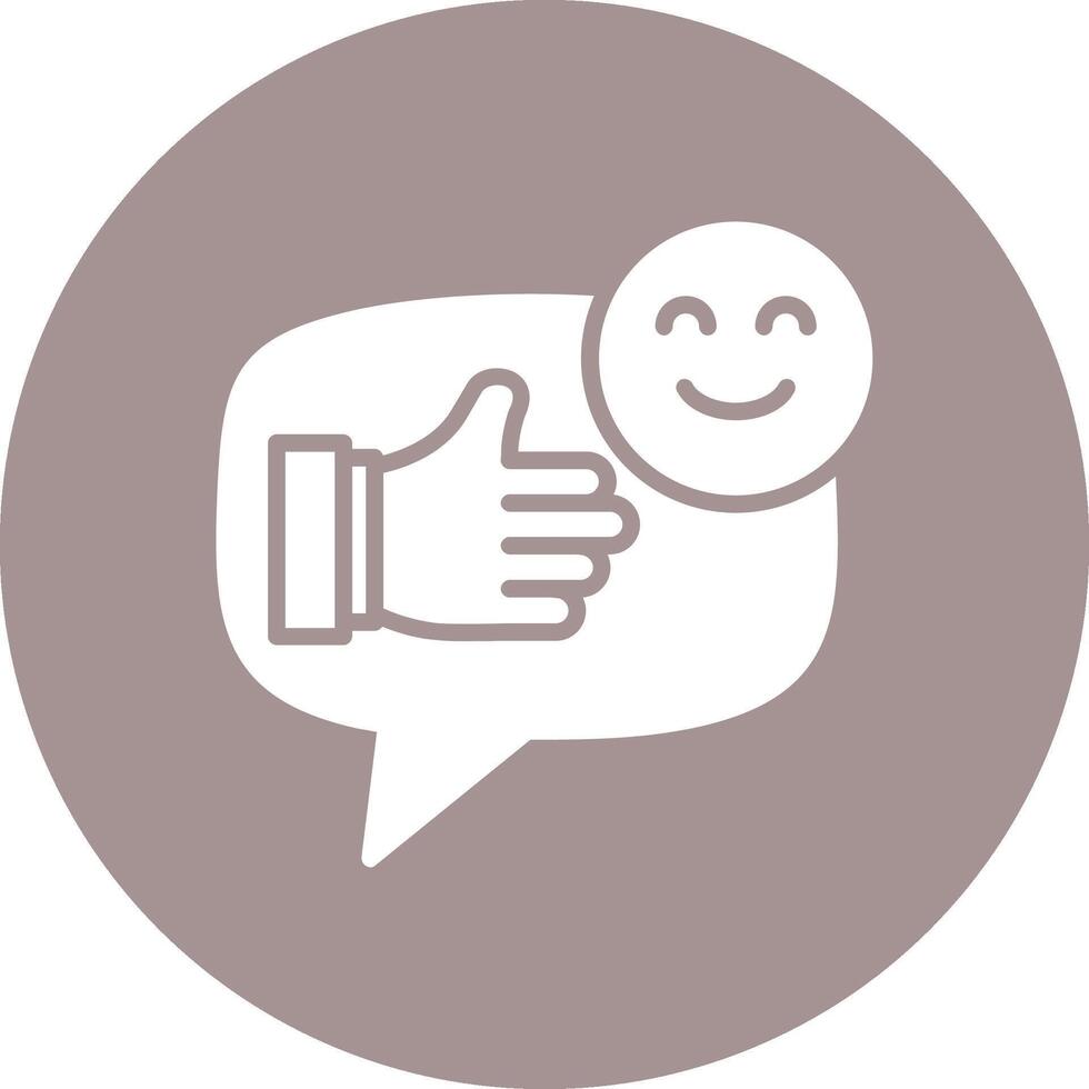 Positive Comment Creative Sketch Element vector