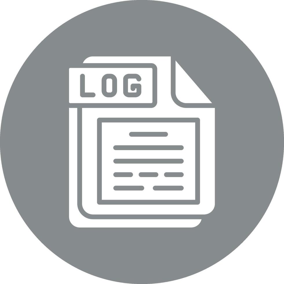 LOG Abstract UI Visual vector