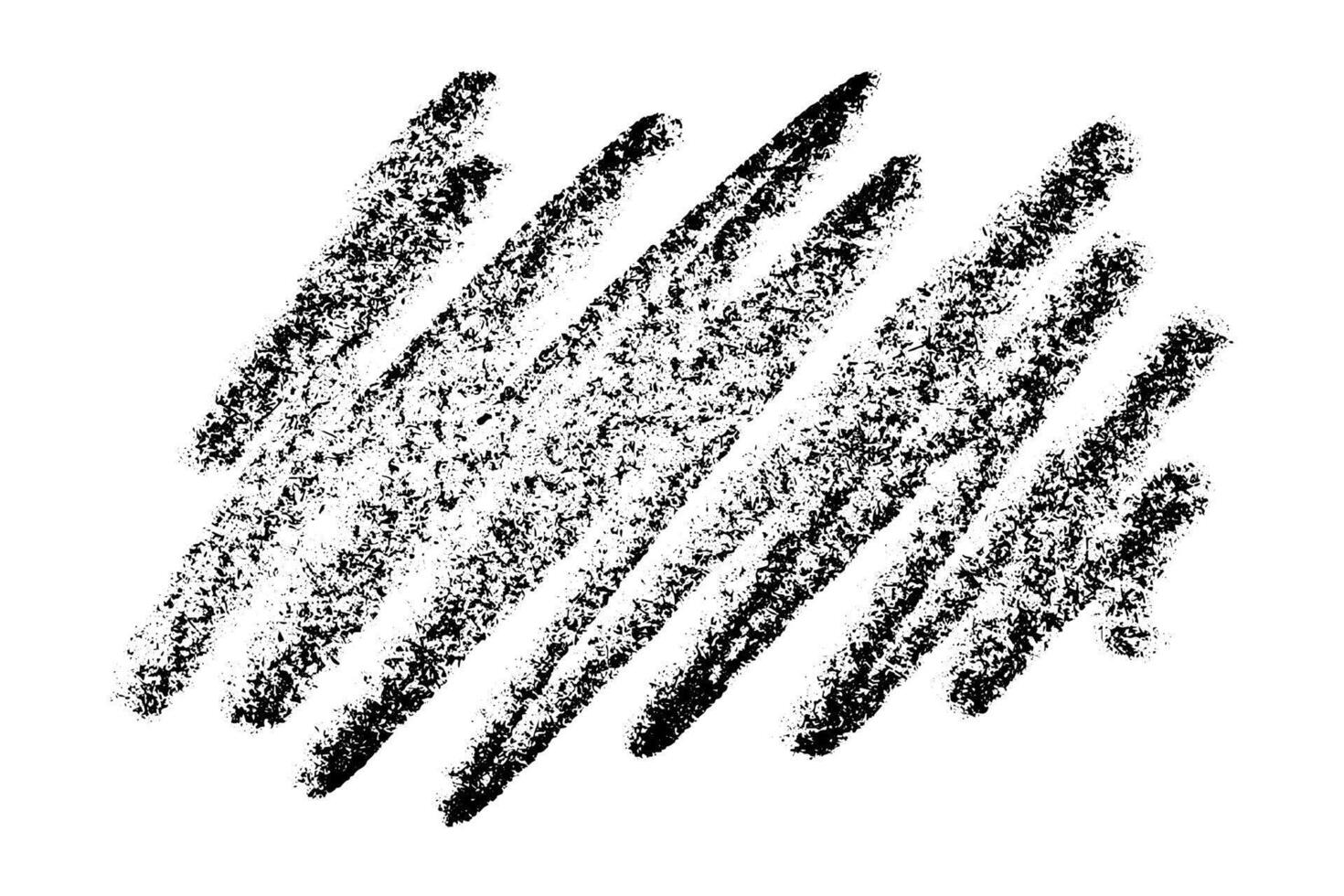 Brush paint stroke texture swatch Hand painted background Ink scribble dab clipart Paint smudge for tags and stamps design thirteen vector