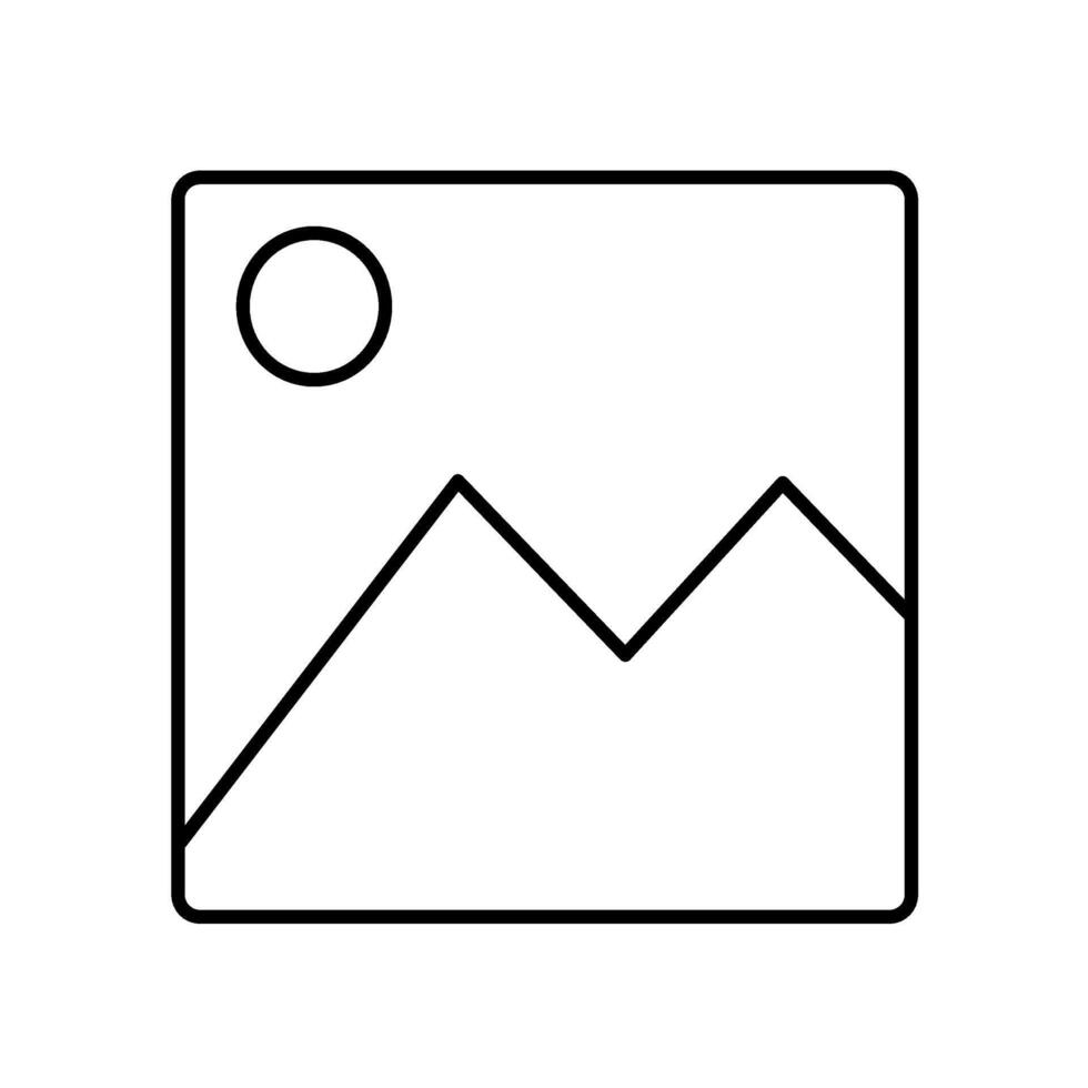 Elegant simple mountain landscape icon evokes adventure and tranquility in nature scenery vector