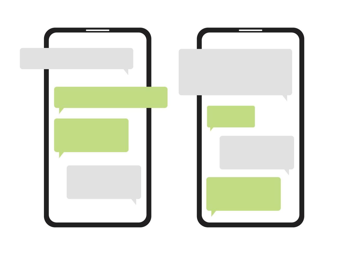 text messaging icon object text messaging icon picture vector