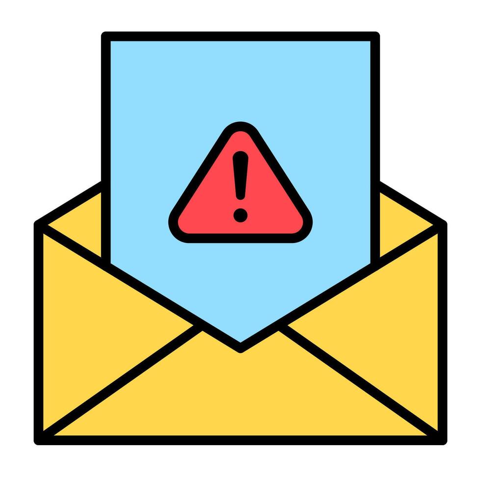 False Identity Warning vector