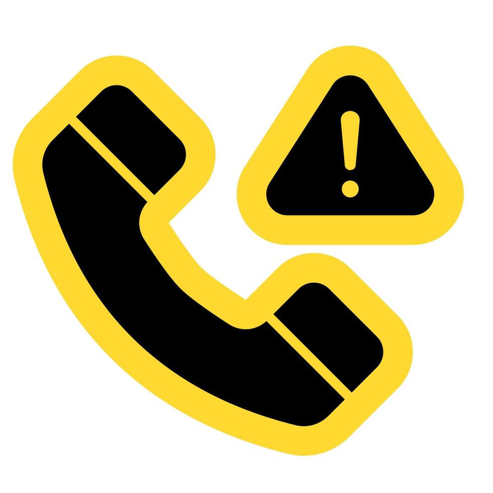 Impersonation Warning Icon vector