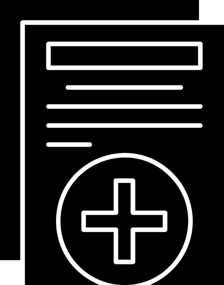 Create Glyph Icon vector