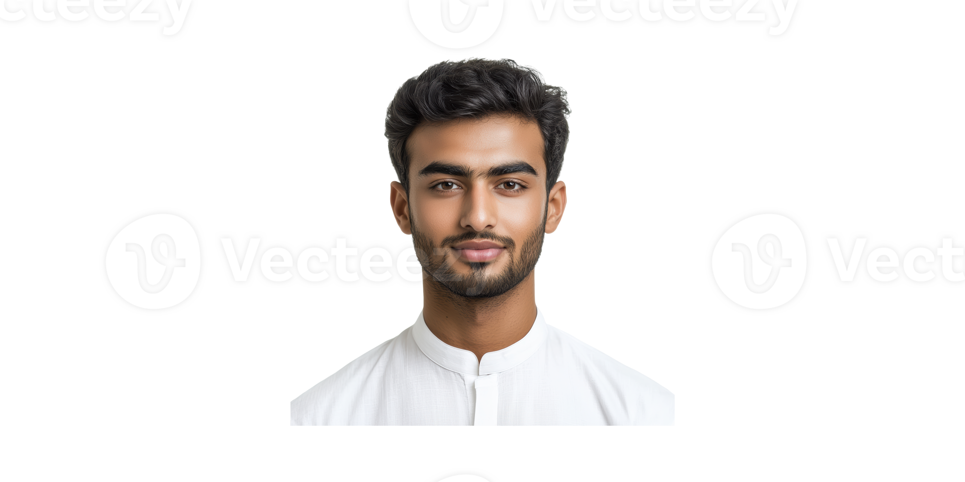 Young Man In Traditional Attire. Cultural Fashion And Identity Isolated On Transparent Background png