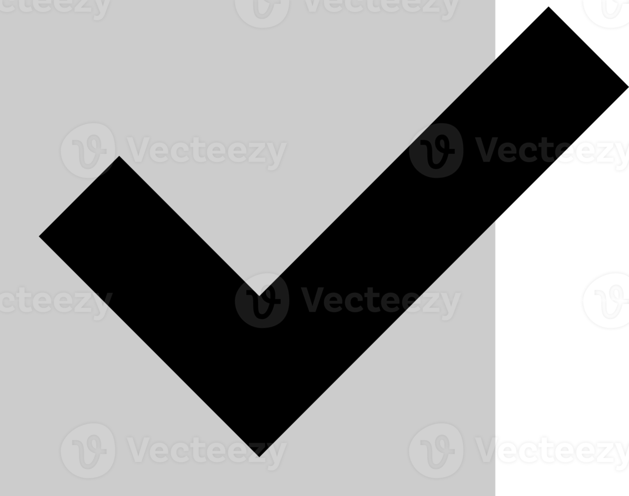 Gray icon check mark green square png