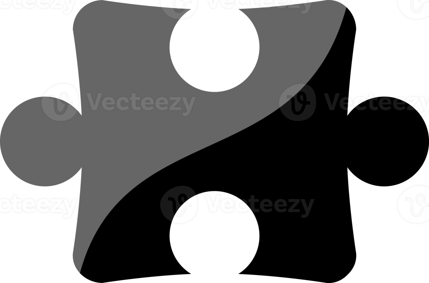 Black sign icon jigsaw png