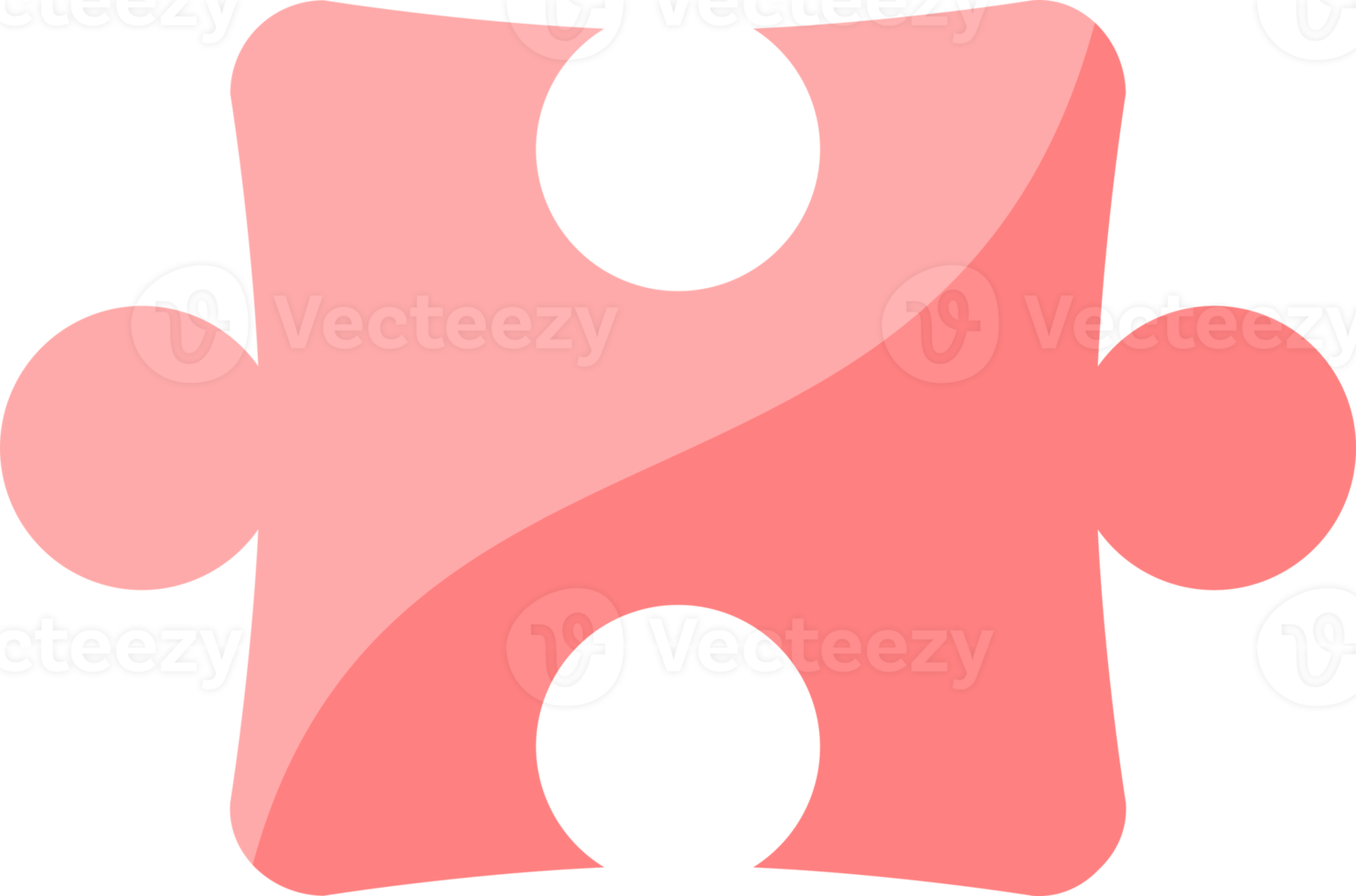 Pink icon jigsaw png