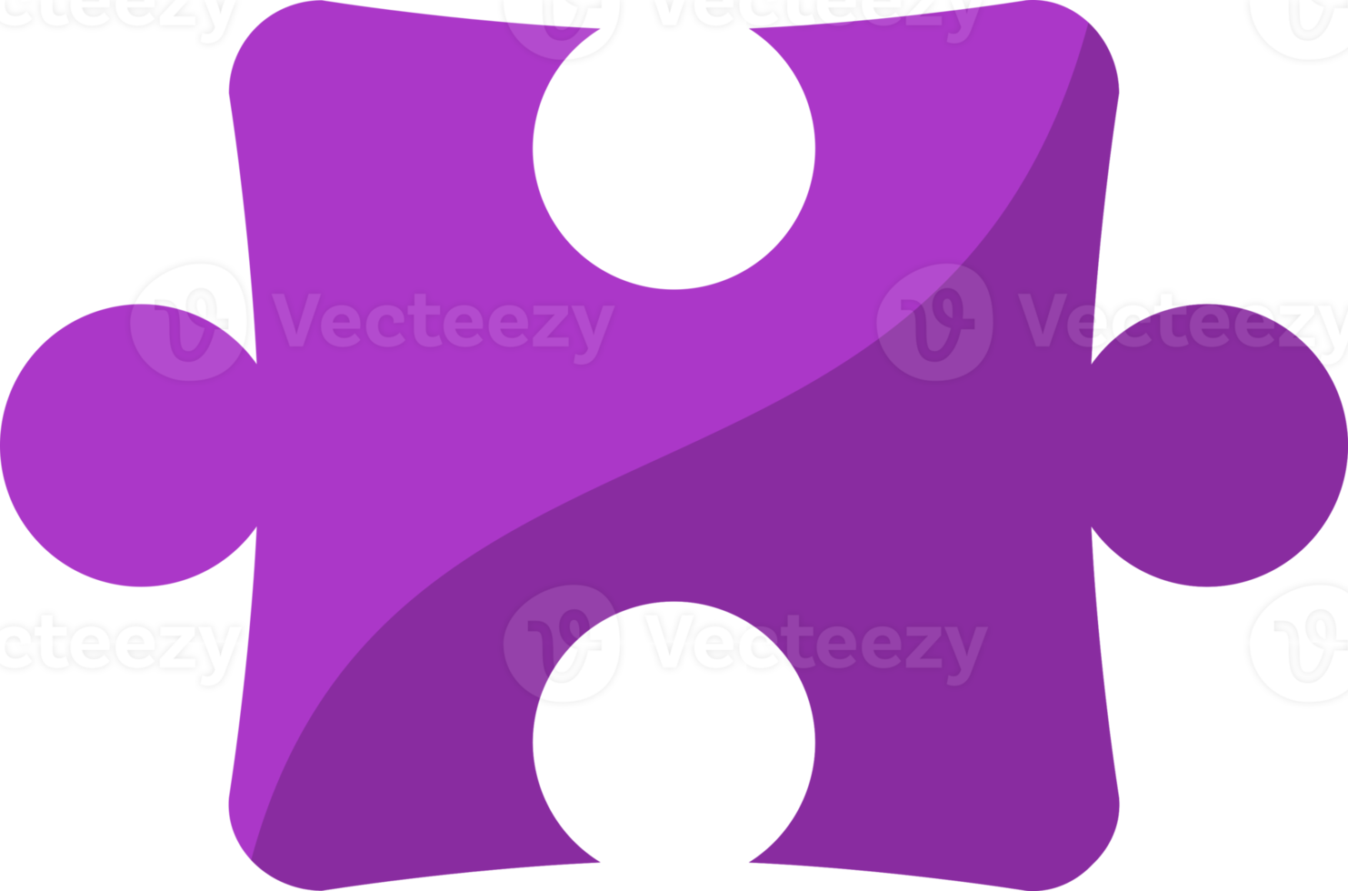 Purple icon jigsaw png
