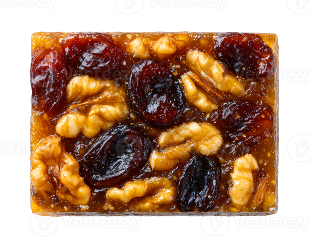 Nut and Fruit Snack with Cranberries and Walnuts png