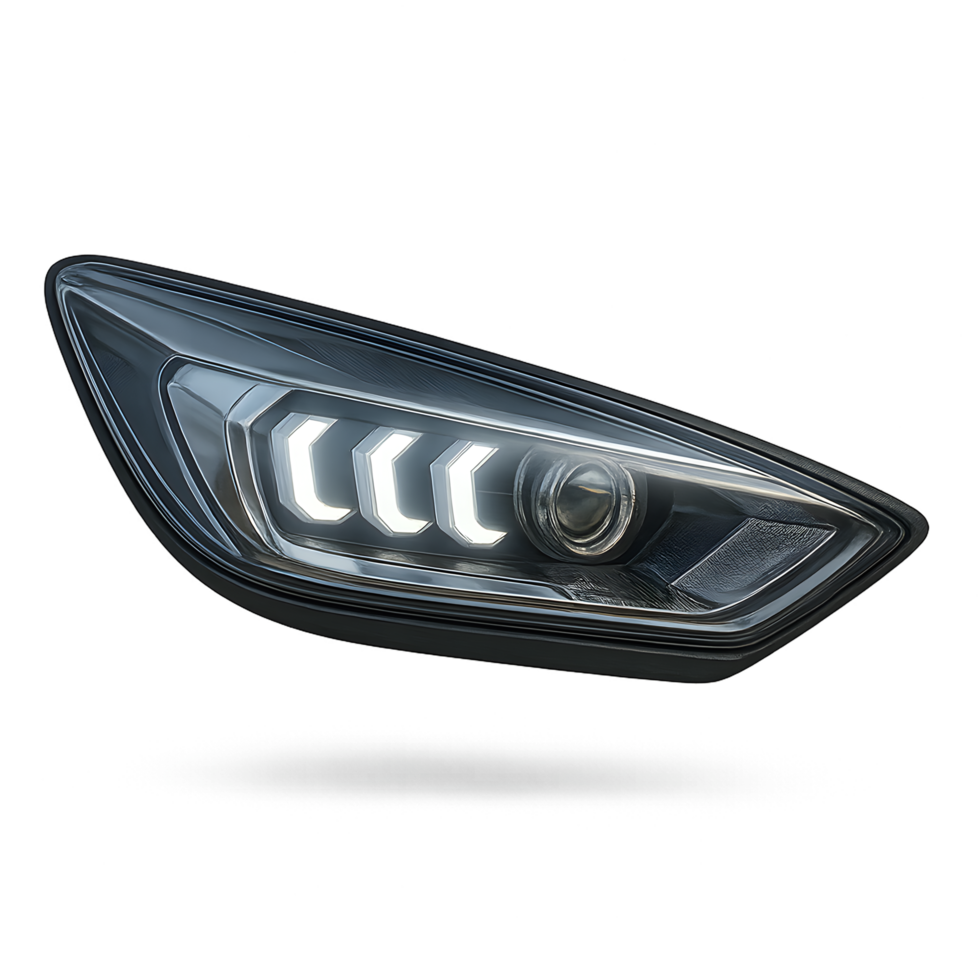 Car Headlight Modern Design with LED Lights for Vehicle Illumination png