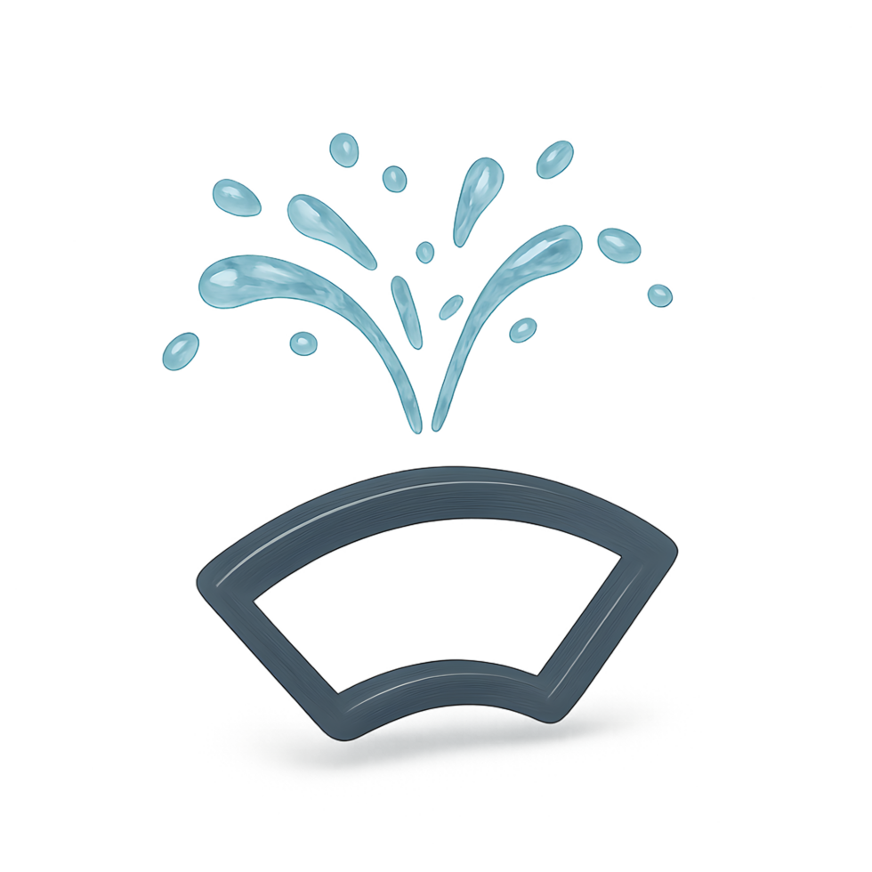Windshield washer spray symbol png