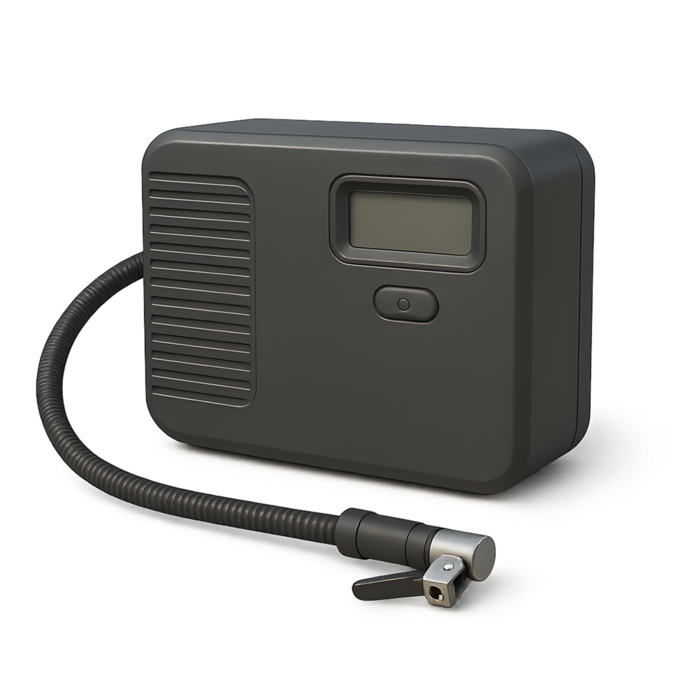 Tire inflator device png